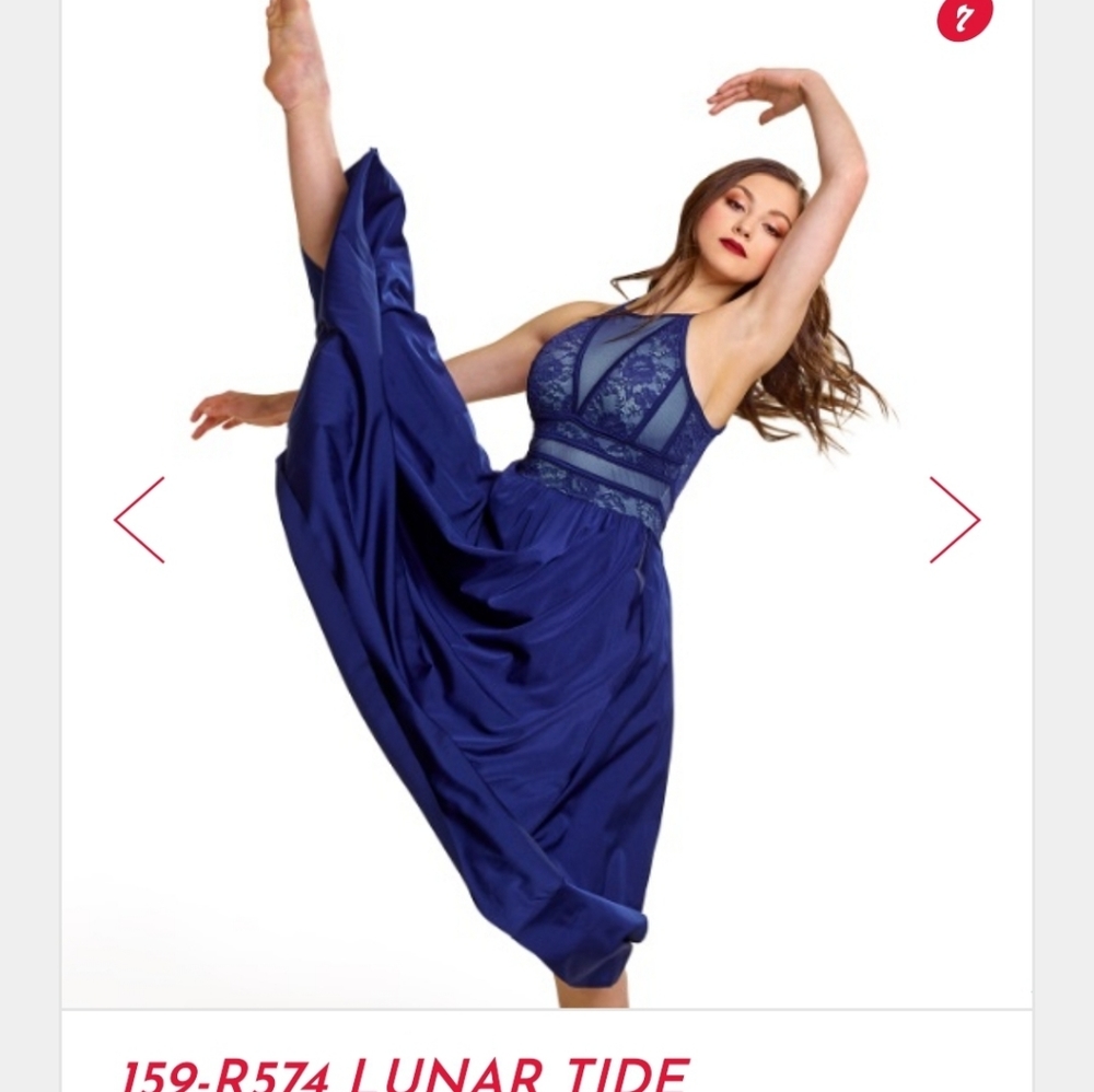 Navy Blue Dress, Dance or theater costume